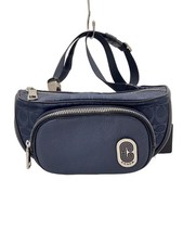 COACH Shoulder Bag, Leather, Navy, C2047-1685