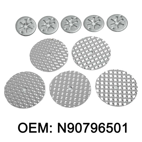 Hitzeschild Reparatur Set 5-teilig - Premium Metall Teile Für Auto