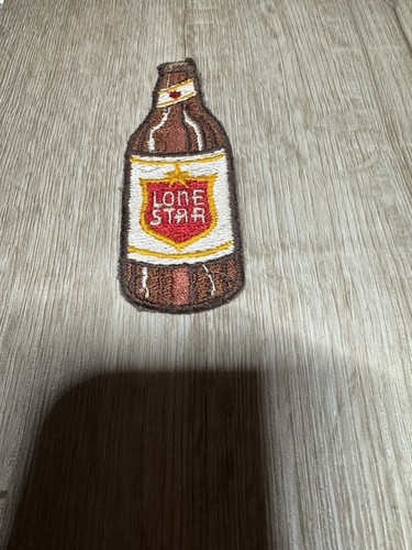 Lone Star Beer Bottle Patch
