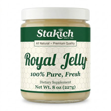 8oz FRESH ROYAL JELLY 100 PURE NATURAL RAW BEE 226,800mg BEST QUALITY SALe
