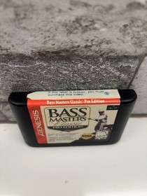 Bass Masters Classic Pro Edition (Sega Genesis, 1995) Complete in Box CIB Tested
