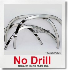 Fits 04-08 Nissan Titan Wtool Box Chrome Fender Trim Fits 04-08 Nissan Titan Wtool Box Chrome Fender Trim