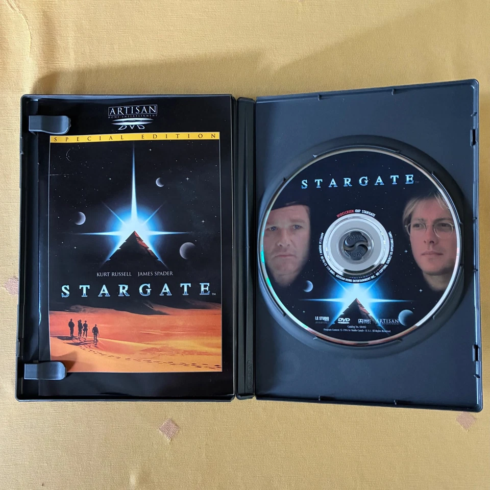 Stargate Artisan Special Edition CD Kurt Russell James Spader With Insert - Image 3 of 3