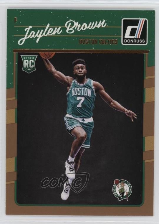 2016-17 Panini Donruss Rookies Jaylen Brown #153 17cf