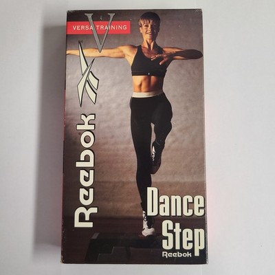 Dance Step (VHS, 1995) Reebok Cardio Versa Training Petra Kolber 90's Workout 