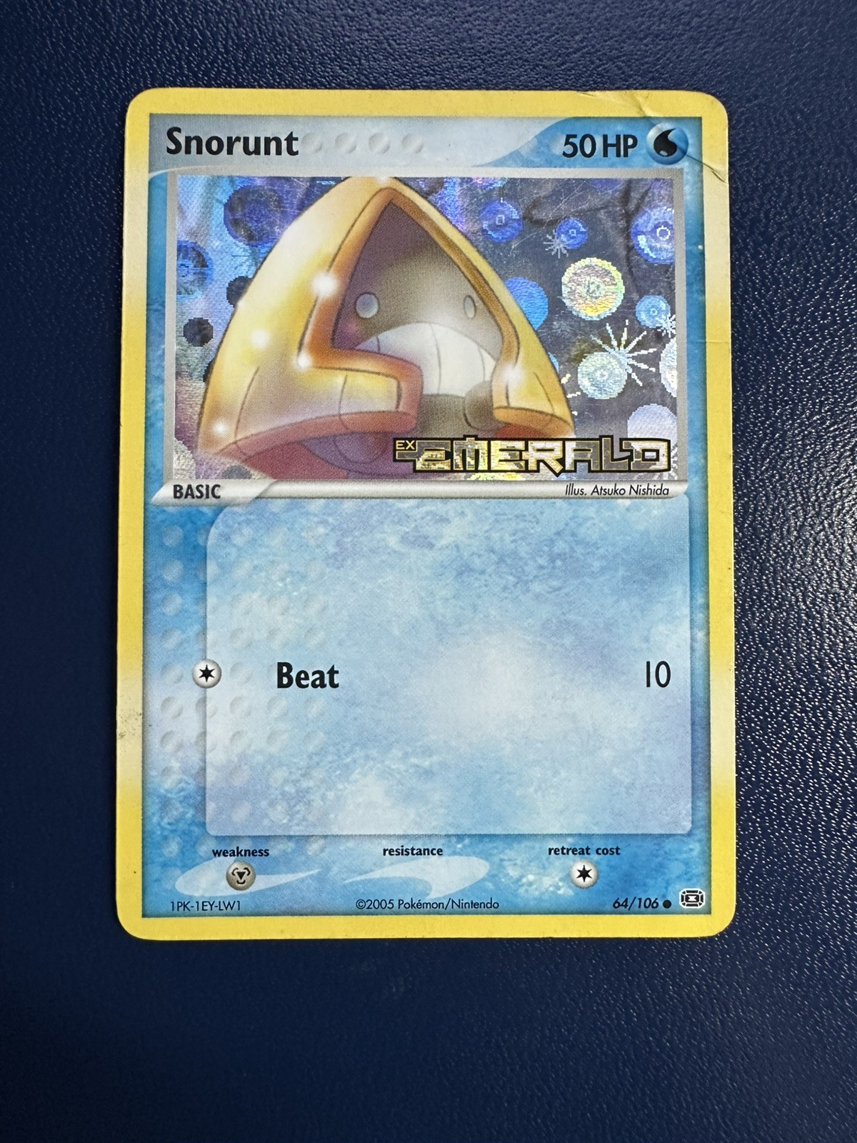 Snorunt 64/106 Reverse Holo Stamped - Pokemon Emerald DMG