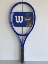 New Wilson 2025 Ultra 100 (4 1/4) 16X19 V5 Tennis Racket ships Fedex + string