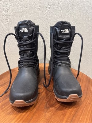 The North Face Women s Yukiona Mid Boots Black Size 7.5 New