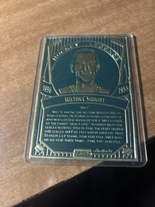 Legendary Foils LF HOF Milton Schmidt Foil Card with holder