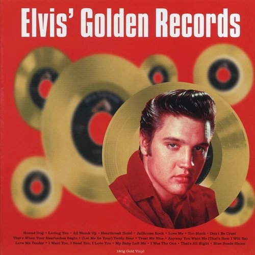 Elvis Presley Elvis' Golden Records (180 GRAM GOLD COLORED VINYL)