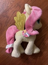My Little Pony MLP G4 Fluttershy Tagged Plush Toy Hasbro
