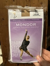 Mondor Nylon Tights Footed LARGE - Tall 911 Kr Caramel Color Brand New    Ice