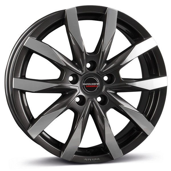 Cerchi Borbet CW5 7.5X18 ET43 5X120 Antp Per Vw Amarok T5 T6 T6.1 Multivan T6.1-image