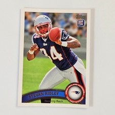 Stevan Ridley New England Patriots 2011 Topps RC Rookie Card #432. rookie card picture
