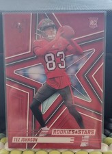 2025 Panini Rookies & Stars - Rookies Tez Johnson #184 Red (RC)