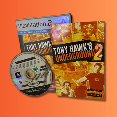 Tony Hawk's Underground 2 (Sony PlayStation 2) inklusive OVP und Anleitung