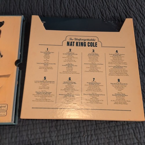 Das unvergessliche NAT KING COLE 8 Schallplatten Vinyl LP Set vom Leser DIgest. 1979 - Bild 5 von 5