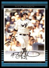Nick Johnson 2002 Bowman #142 Yankees MLB READ FREE SHIPPING AutographDen