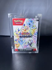 10 Pokemon Magnetic Booster Bundle Acrylic Cases! UV Protective Pokemon Display