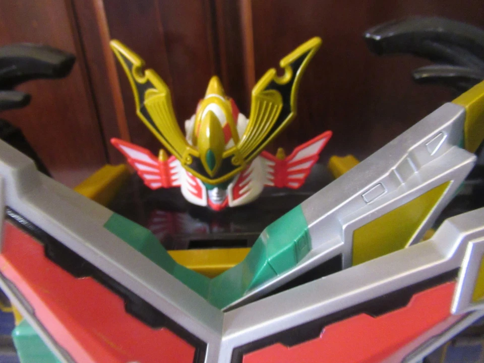 Rare Hurricane Command Power Rangers 2003 Bandai Megazord Ninja Storm  - Image 3 of 4