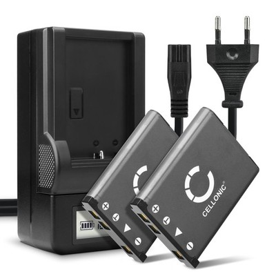 2x Ersatz Akku für Maginon D032-05-8023 DS5370 700mAh + Ladegerät