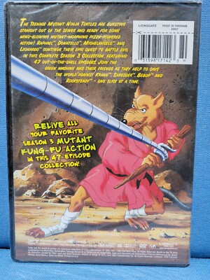 Teenage Mutant Ninja Turtles: Season 3 - Sealed 31398171423| eBay