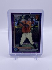 2024 Bowman Chrome 1st Lisbel Diaz Purple Shimmer Refr #063/250 U824