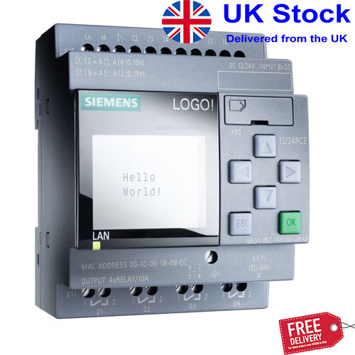 6ED1052-1MD08-0BA2 - LOGO! 12/24RCE, modulo logico NUOVO - STOCK UK - IVA Inv. - Foto 2 di 4
