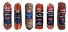 Dietz & Watson Charcuterie HOT Salami Sampler Includes 6 Types Of Salami