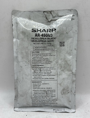 GENUINE SHARP AR-450ND BLACK DEVELOPER