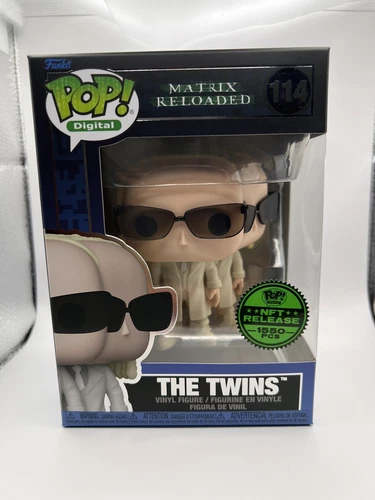 Funko Pop! Digital ~ The Matrix ~ The Twins #114 Legendary 1550 Piece