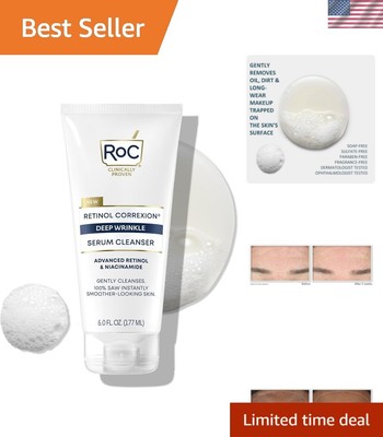 Fragrance-Free Retinol Cleansing Serum with Niacinamide - Radiant Skin Solution