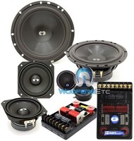 Cdt Audio Cl-642 3-way 6.5 & 4 Classic Car Audio Component Speakers Set Cdt Audio Cl-642 3-way 6.5 & 4 Classic Car Audio Component Speakers Set