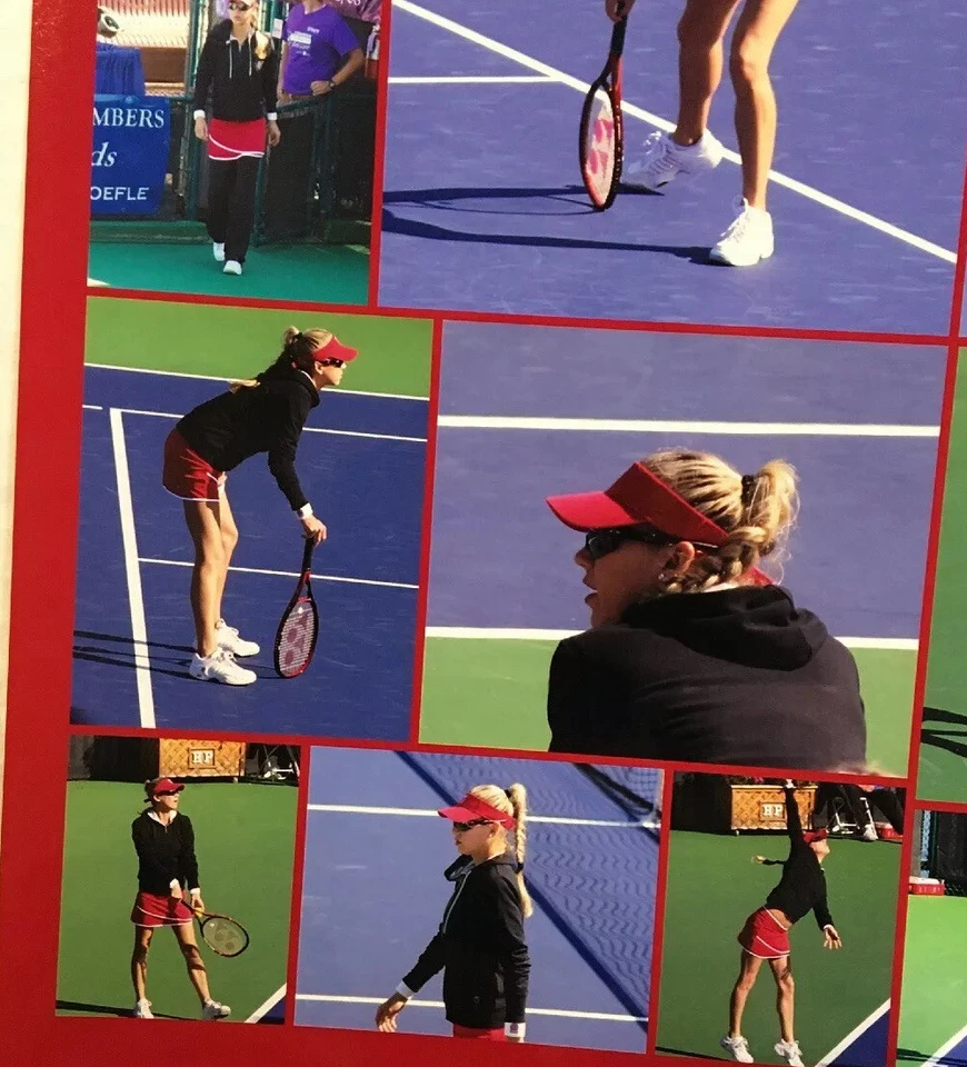 Anna Kournikova Candid 8x10 Color Photograph 2009 Charity Tennis Event - Image 4 of 4