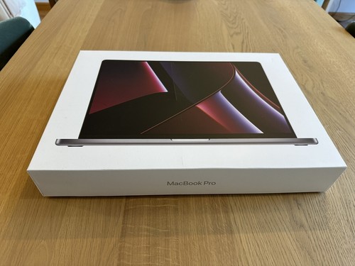 NEW MacBook Pro 16 M2 PRO A2780 Gray EMPTY BOX & Genuine APPLE USB-C 90W CHARGER - Afbeelding 5 van 7