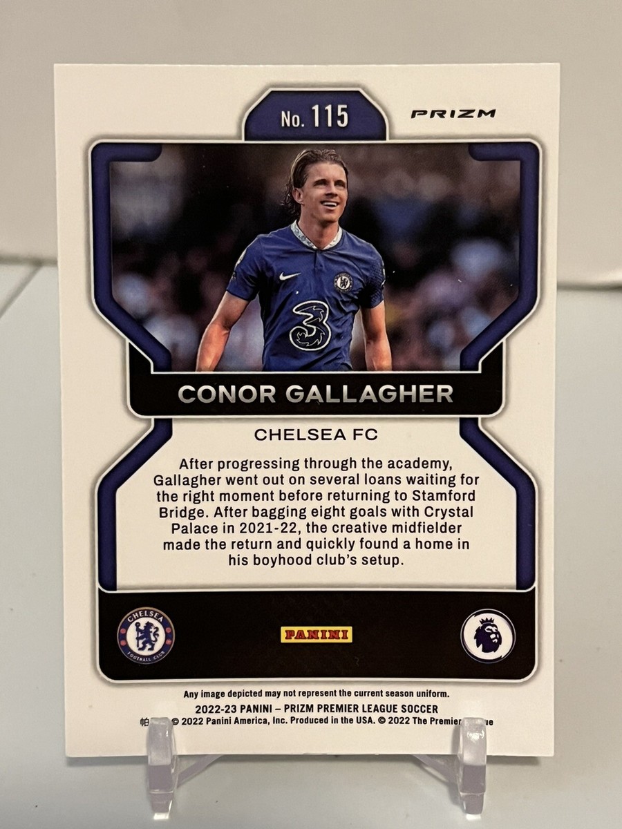 Conor Gallagher Chelsea Silver Prizm #115 Panini Prizm 2023 | eBay