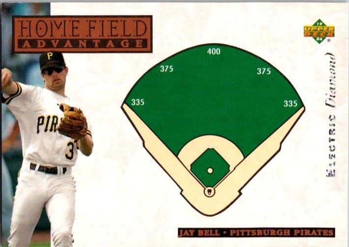 1994 Upper Deck #277 Jay Bell Electric Diamond Pirates