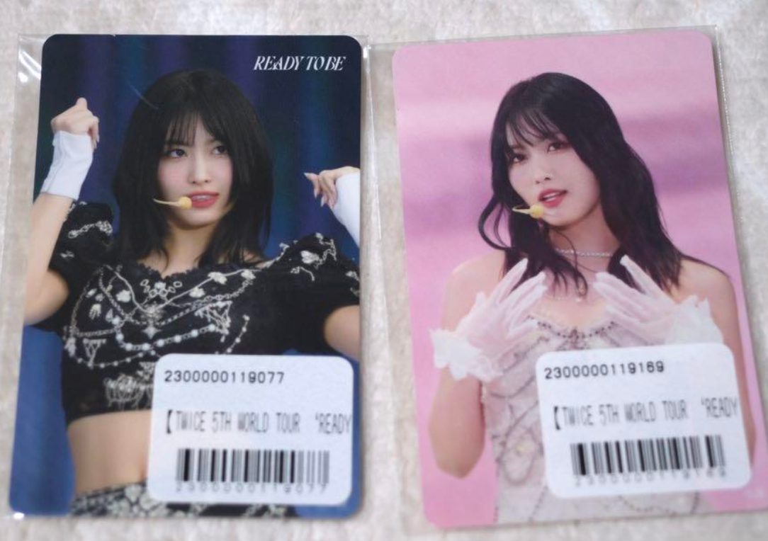 TWICE Japan Online Lottery Official Sticker 5th WORLD TOUR READY