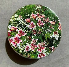  Pink and White Floral Garden Aluminum Grinder 63mm 4 Piece Hand Mueller 