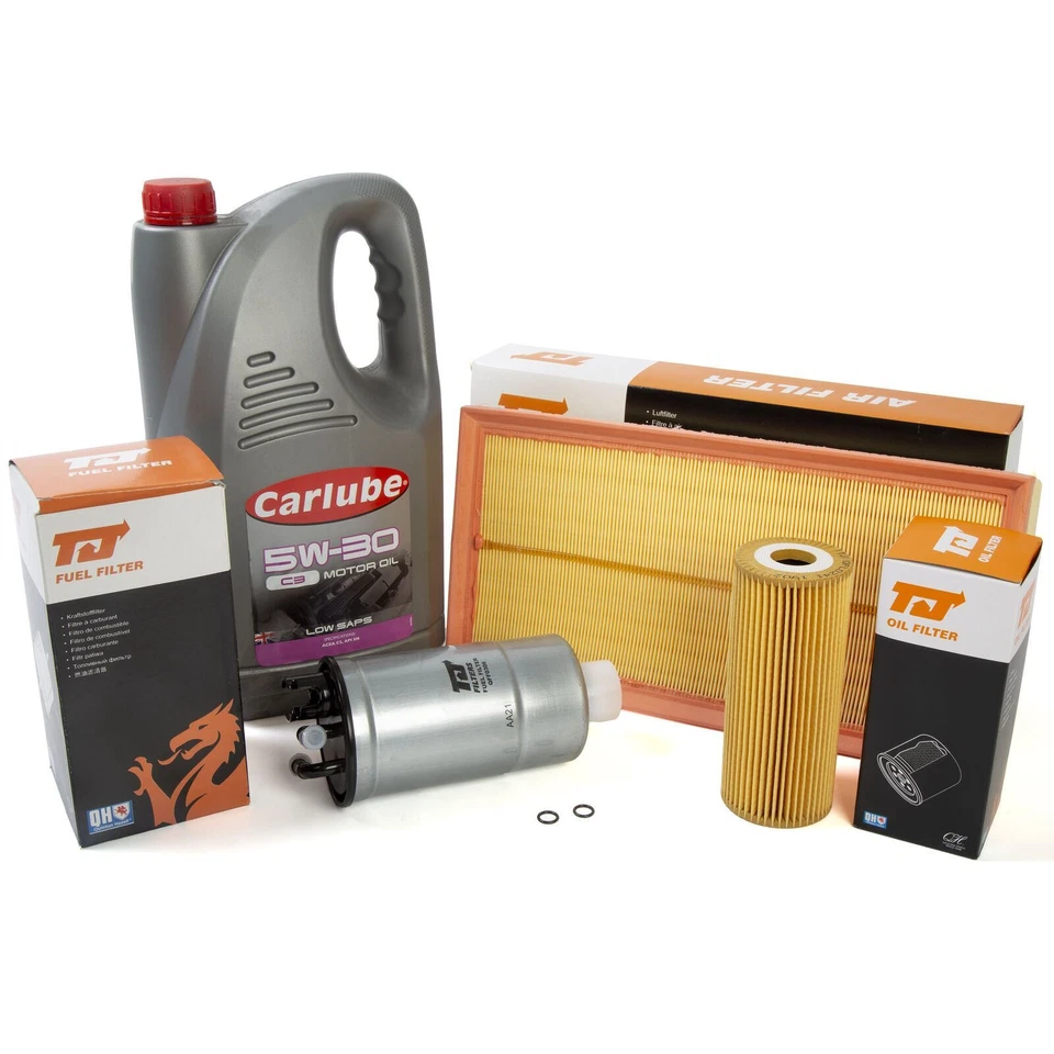 Air Oil & Fuel Filter Service Kit Fits VW BORA GOLF Mk 4 1J - 1.9TDi - 1998-06