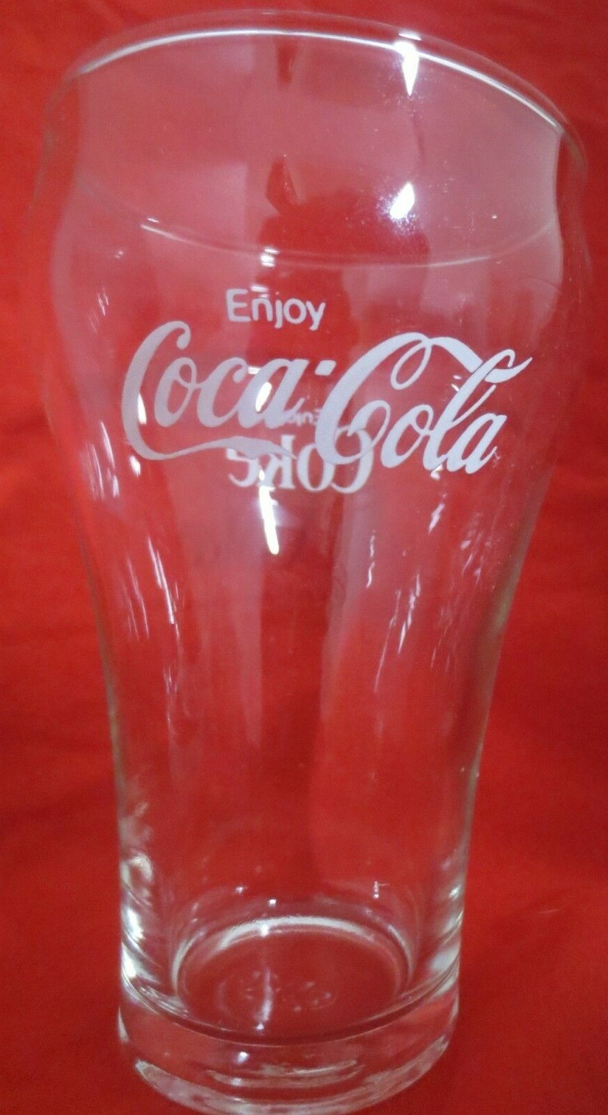 Coca-Cola Coke Bell Soda Flare Glass Cup Enjoy Coca-Cola 10 oz | eBay
