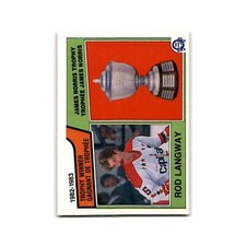 1983 O-Pee-Chee Rod Langway Norris Trophy #207