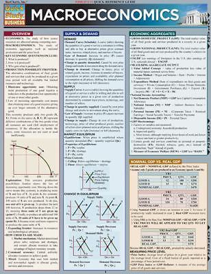 Macroeconomics; Quick Study Business - 9781423208549, cards, John Mijares
