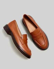 Madewell The Vernon Loafer in Dried Maple, Size 9