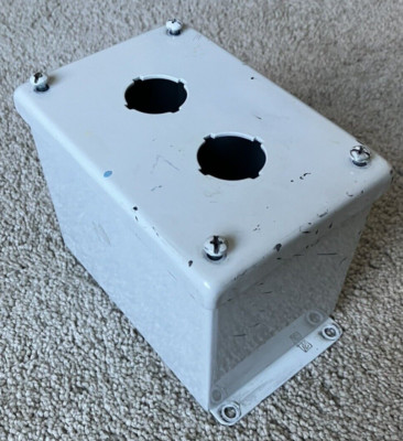 HOFFMAN E2PBX Extra-Deep Pushbutton Enclosure 2PB