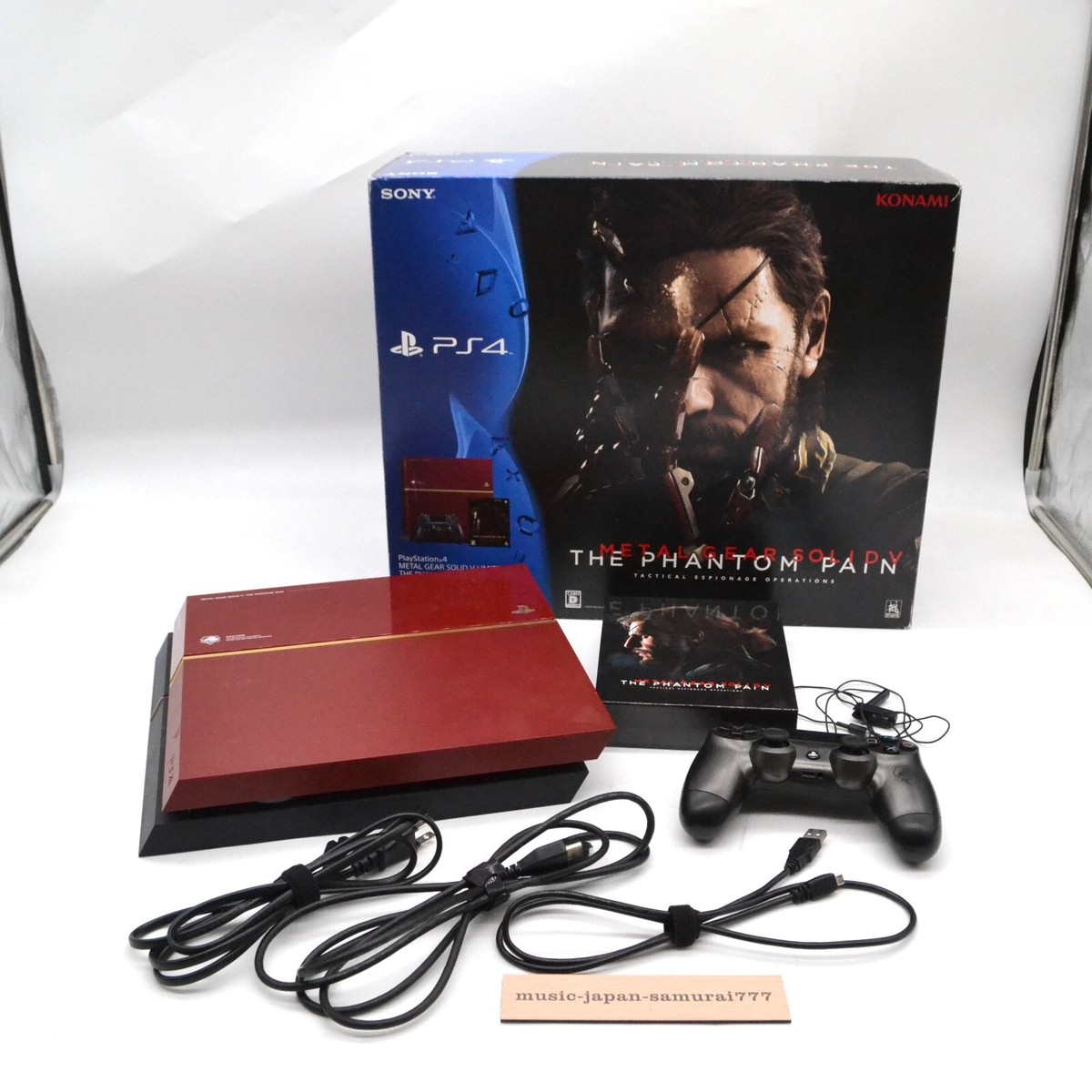 D48】PS4 SONY CUH-1200A メタルギアソリッド ソニー SONY PlayStation