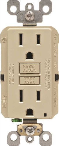15 Amp 125-Volt NEMA 5-15R SmartlockPro 2-Pole Hospital Grade Duplex GFCI Recept - Picture 2 of 2