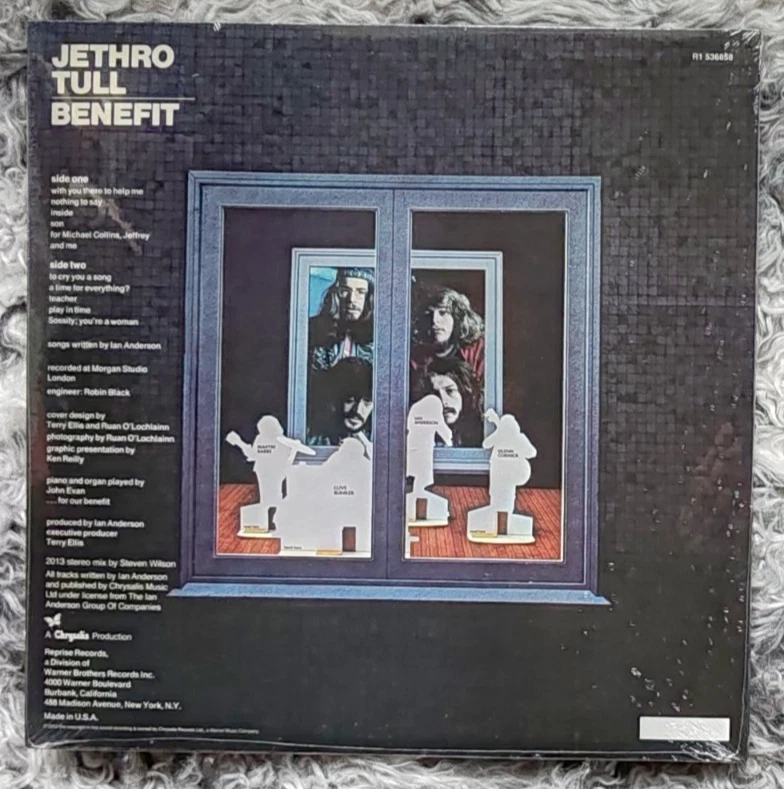 JETHRO TULL Benefit LP UK 1970/US RSD 2013 RE Prog IAN ANDERSON ⭐NEW UNNUMBERED⭐ - Image 2 of 3