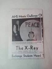 Anderson Indiana, H. S. newspaper, The X-Ray, vol. 40 No. 16, Feb. 7 1964