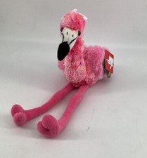 NWT Aurora Pink Flamingo Stuffed Animal Plush Zoo Toy